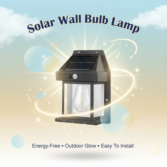 Solar Wall Bulb Lamp