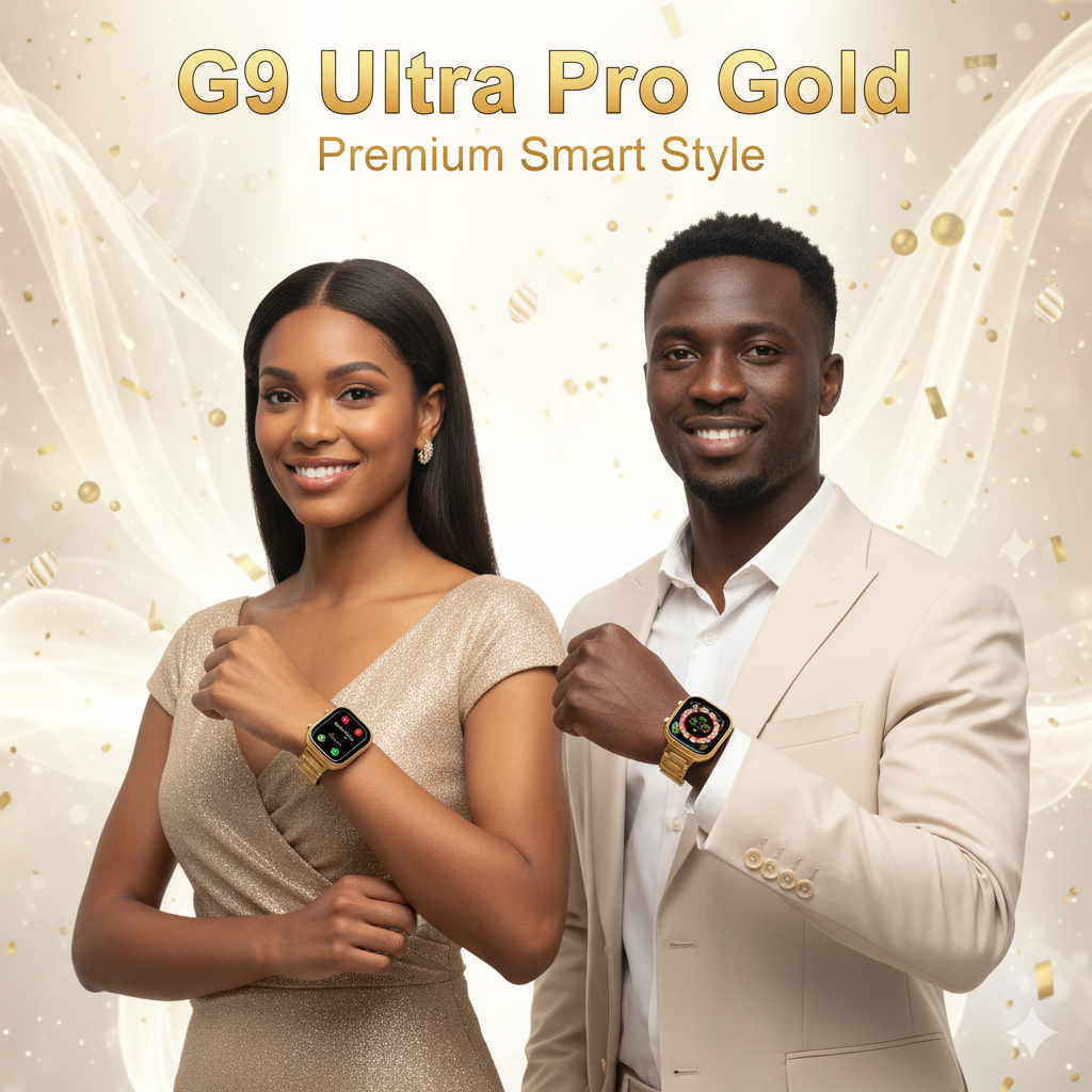 2025 G9 Ultra Pro Gold Smart Watch