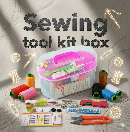 Sewing tool kit box