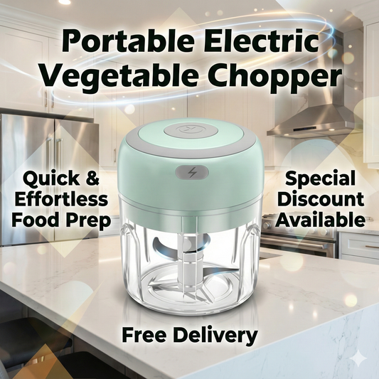Portable Electric Vegetable Chopper